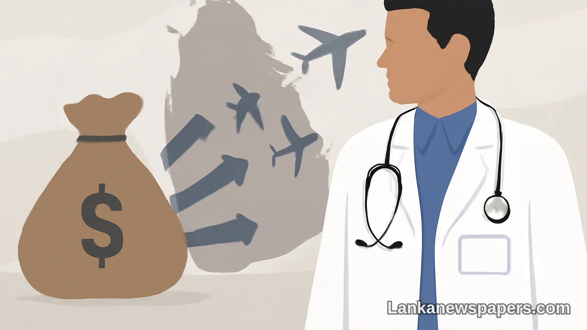 Brain Drain Crisis: GMOA Warns Thousands of Doctors Fleeing Sri Lanka Over Crushing Tax Burden