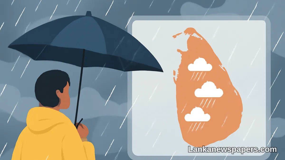 Heavy Rainfall Warning Issued for Multiple Provinces as Meteorology Department Forecasts Rough Weather