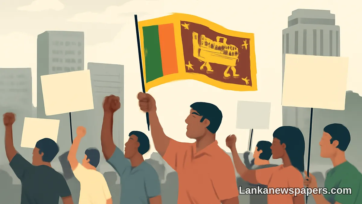 People's Struggle Movement to Stage Major Anti-Tax Rally in Colombo