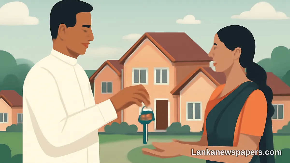 President Dissanayake to Hand Over 5,000 State-Assisted Homes to Beneficiaries