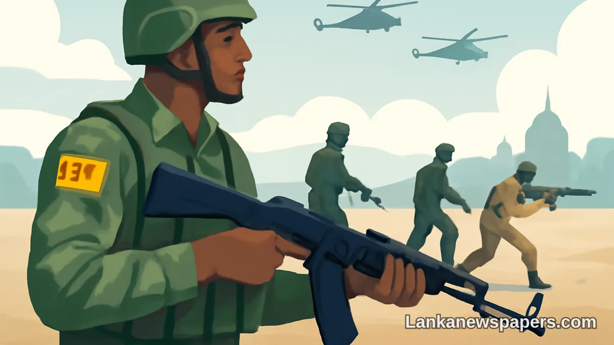 Sri Lankan Military Joins International Anti-Terror Drills on Russian Soil