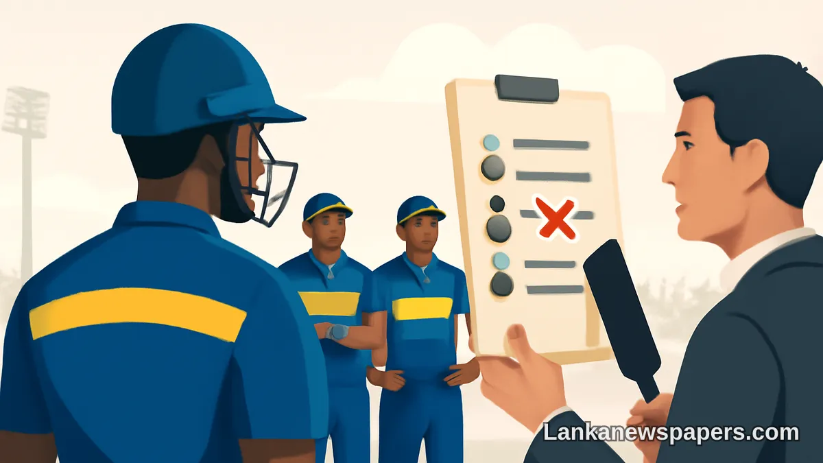 Sri Lanka Squad Shake-Up: Established Stars Face Axe as Selectors Demand Change