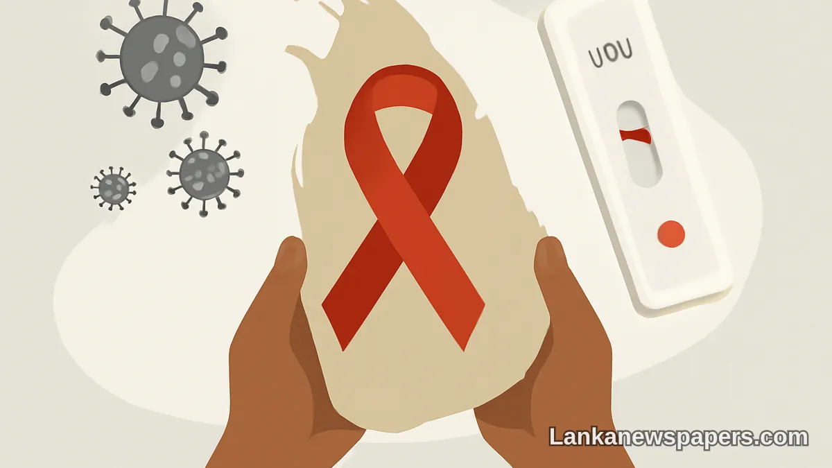 Sri Lanka Records 860 New HIV Infections Amid Global Concern as Cases Continue to Rise