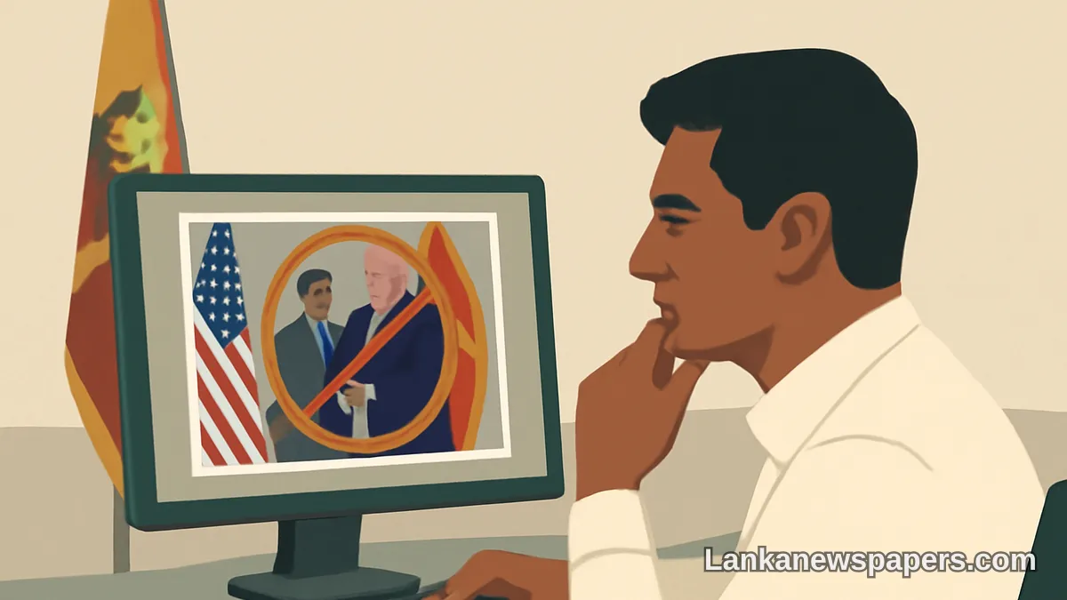 Fake Alert: Viral Photo Claiming Vijitha Herath Met Trump Is AI-Generated