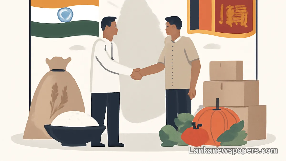 India and Sri Lanka Seal Cooperative Deal to Strengthen Essential Food Supply Chain