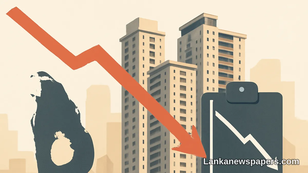 Sri Lanka Condominium Sales Slide 6.7% in Second Quarter, Central Bank Data Shows