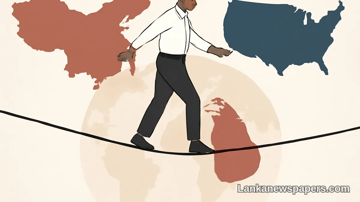 Sri Lanka Walks Geopolitical Tightrope as Economic Recovery Shapes Foreign Policy Choices