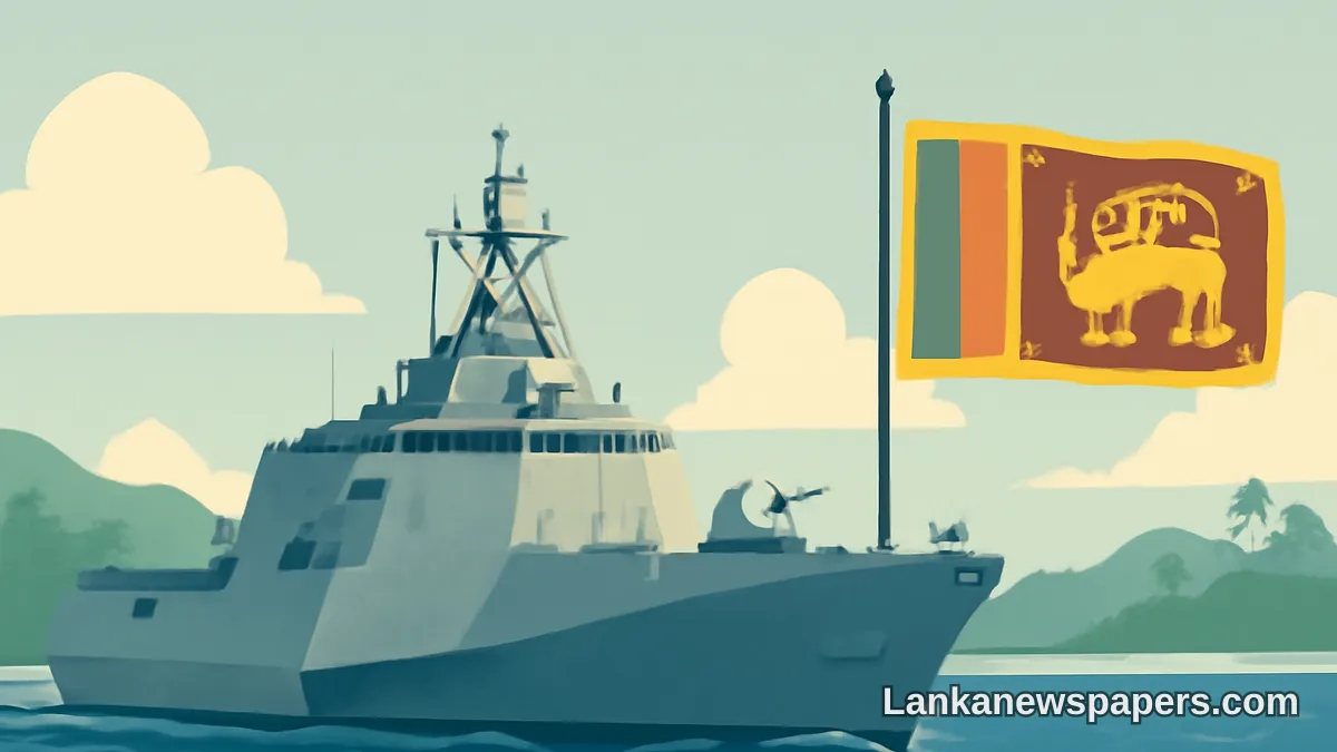 USS Tulsa නාවික යාත්රාව නාවික හවුල්කාරිත්වයේ සංකේතයක් ලෙස ශ්රී ලංකාවට නැවත පැමිණේ