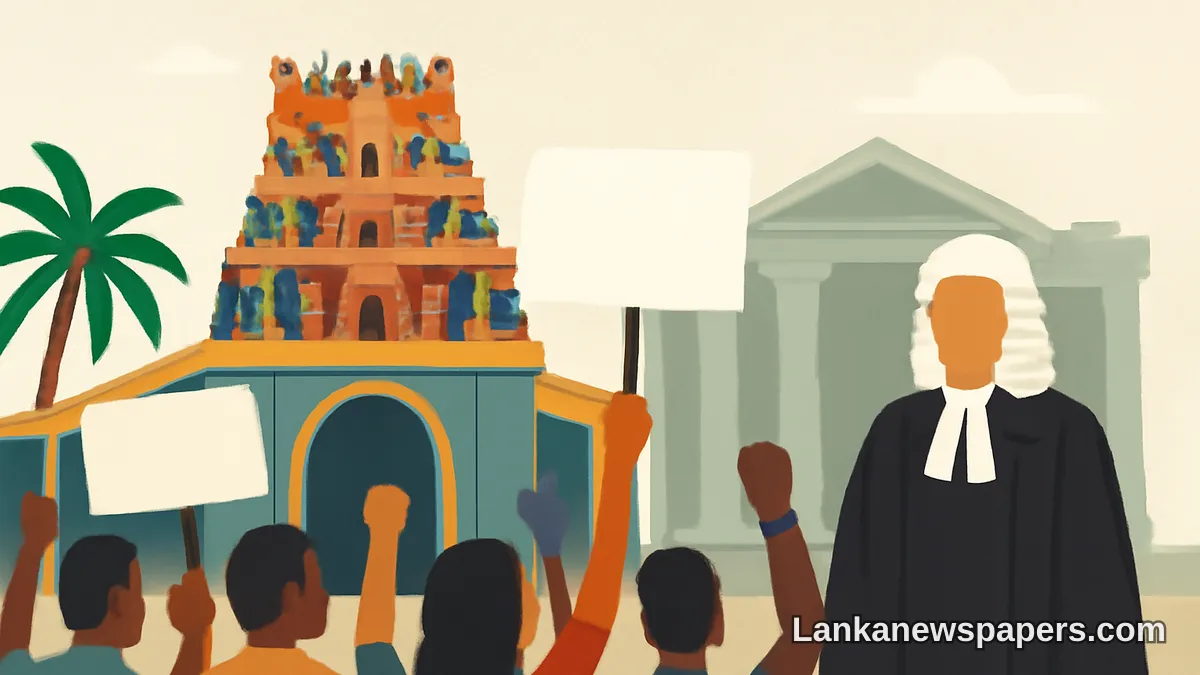 Thaiyiddy Temple Protest Cases Deferred to January by Sri Lankan Court