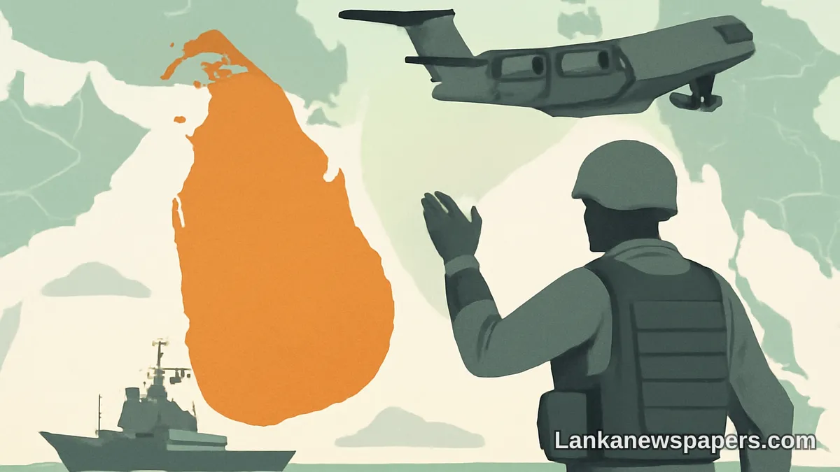 ඉරානය සහ චීනය සමඟ 緊張තතත්ත්වය මධ්‍යයේ වොෂිංටනය ශ්‍රී ලංකාව සමඟ හමුදා සහයෝගිතාව තීව්‍ර කරයි