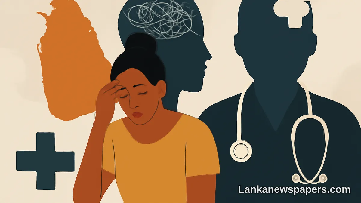 මානසික සෞඛ්‍ය උද්වේගය මධ්‍යයේ ශ්‍රී ලංකාව බරපතල මනෝ වෛද්‍ය හිඟකමකට මුහුණ දෙයි