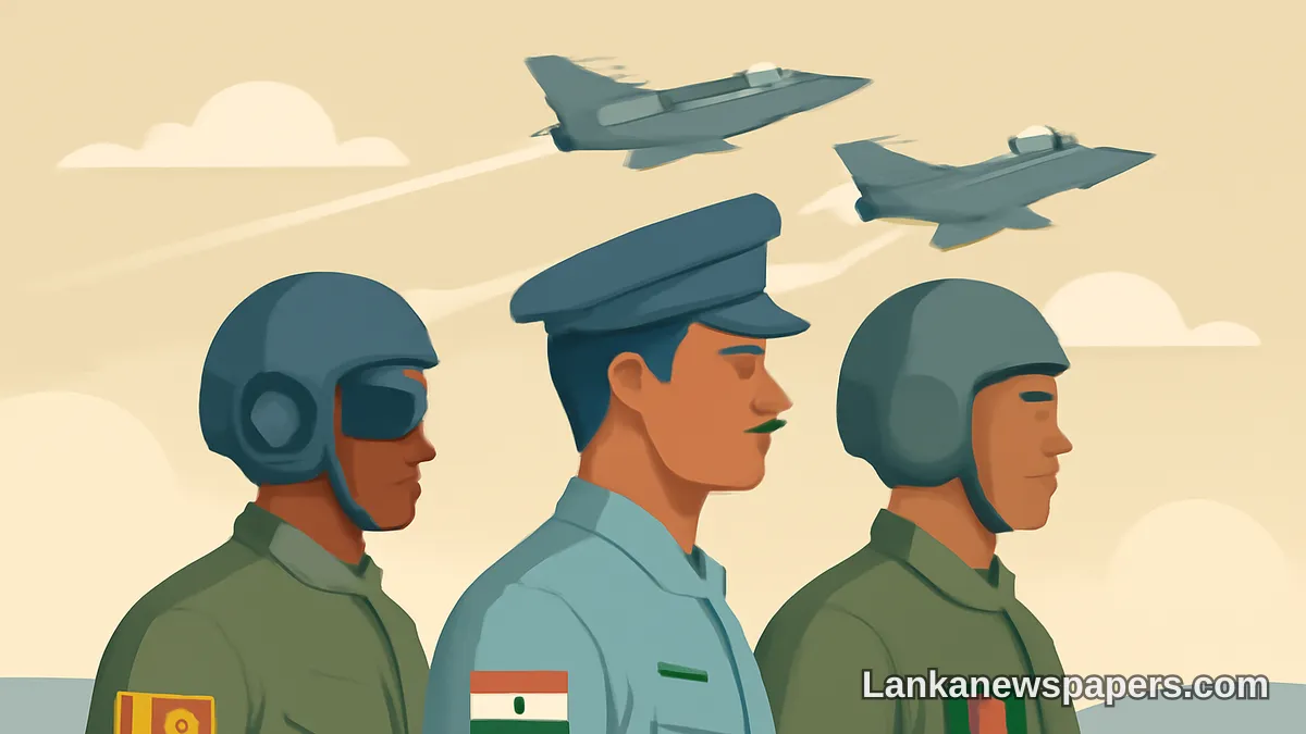 Sri Lanka, India and Bangladesh Air Forces Unite for Joint Military Exercise in Rajasthan