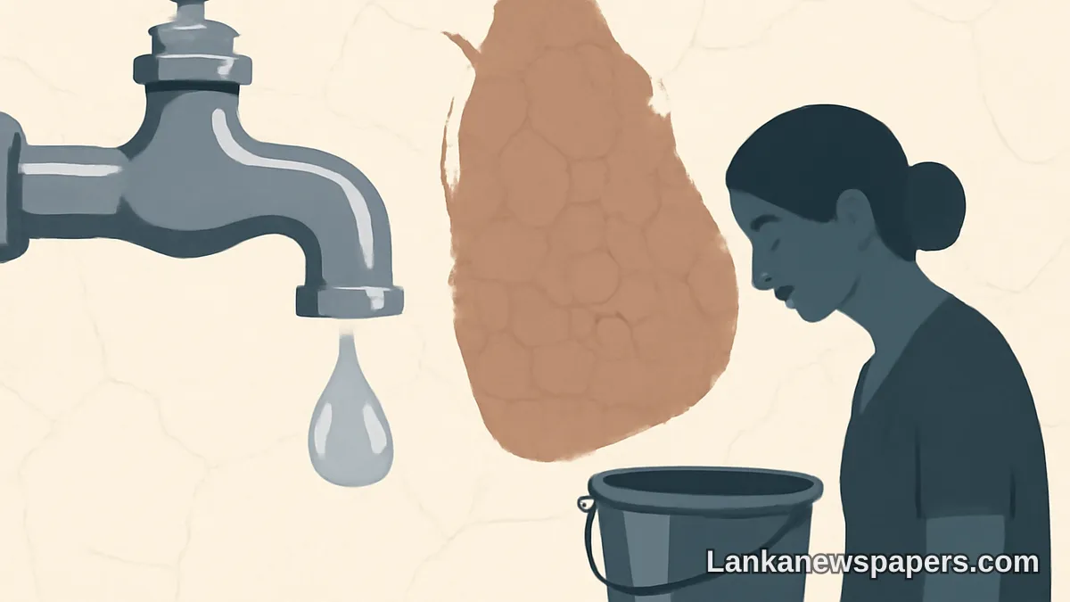 තාප්ප වියළී යයි: ජල හිඟය උග්‍ර වෙත්ම ශ්‍රී ලංකාව ගැඹුරු ජල අර්බුදයකට මුහුණ දෙයි