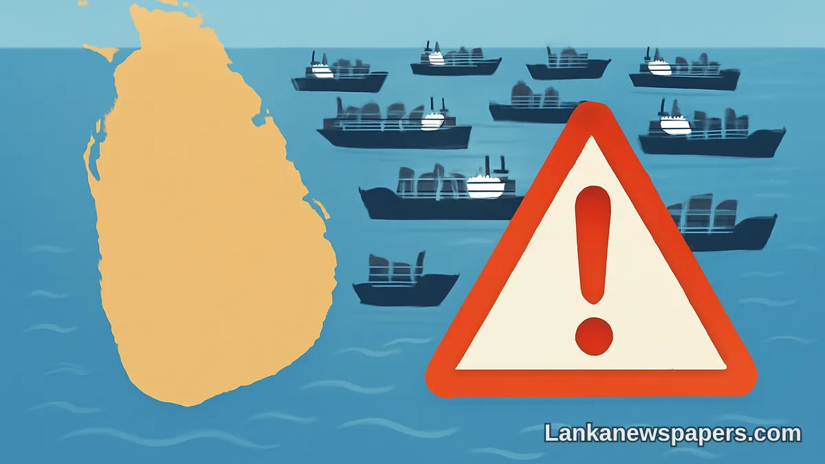 ඉරාන නැව් 19ක් ශ්‍රී ලංකා වෙරළ තීරයේ නතරව — අවශ්‍ය සම්පත් හිඟය පිළිබඳ බලධාරීන් අවධානයෙන්