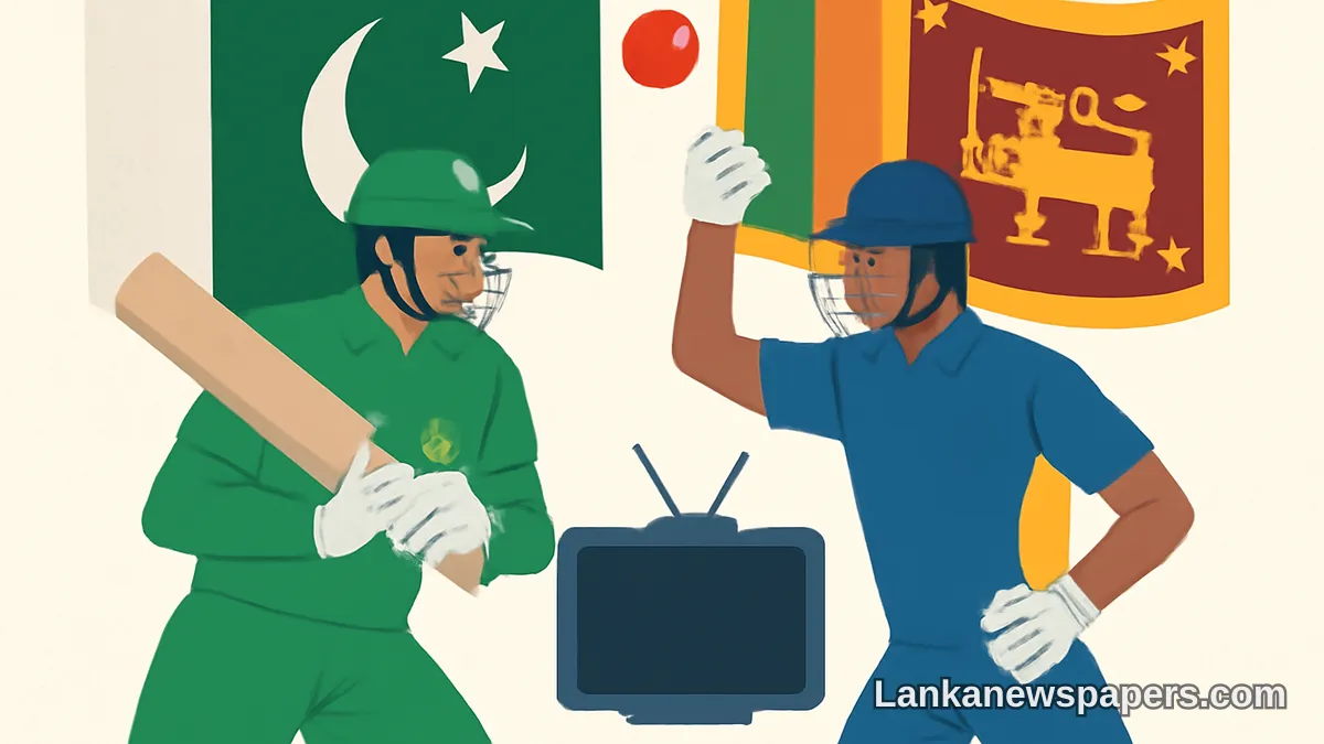 පාකිස්තාන එදිරිව ශ්‍රී ලංකා T20I තරගාවලිය ඇරඹේ — පළමු තරගය සජීවීව නරඹන්නේ මෙහෙමයි
