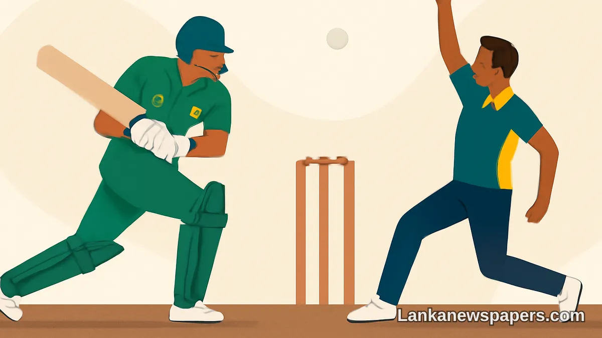 පාකිස්තානය T20 තරගයේදී ශ්රී ලංකාව අභිබවයි — ෆාර්හාන් දිලිසෙයි
