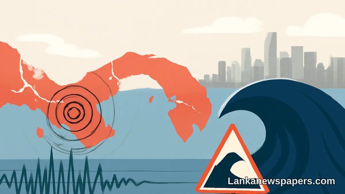 පැනමාවේ 7.7 තීව්‍රතාවයේ බලවත් භූමිකම්පාවක් - ඇමරිකා මහාද්වීපය පුරා සුනාමි අනතුරු ඇඟවීම්