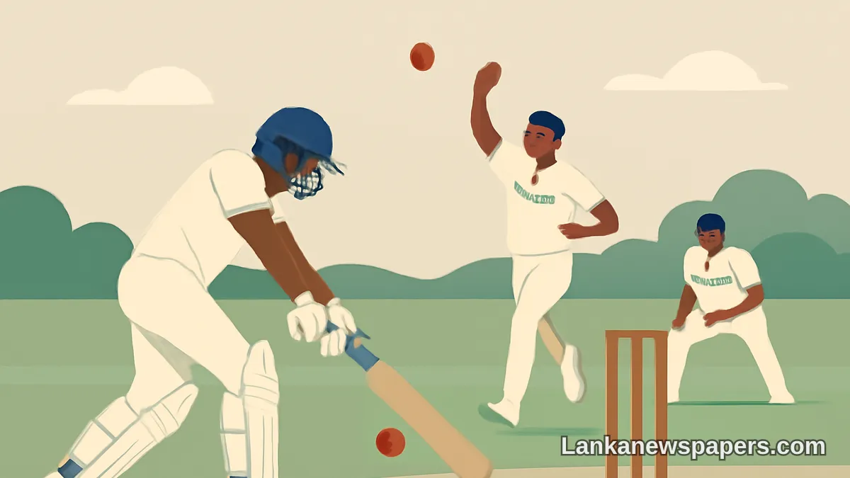 පාකිස්තාන් U17 පිතිකරුවන් ප්රවීණ විවෘත දිනයේදී ශ්රී ලංකා U17 කණ්ඩායම අසරණ කරයි