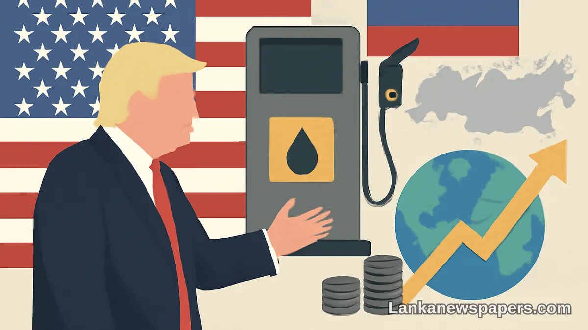 Trump Claims Russia Agreed to Release Diesel Fuel to Global Markets Amid Rising US Prices