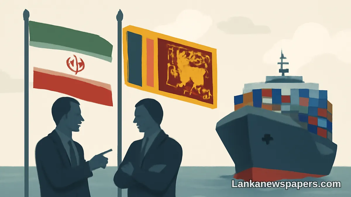 Iran Reminds Sri Lanka of International Obligations Amid Stranded Vessel Crisis