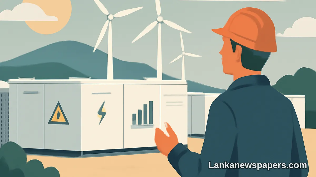 චීනයේ Sungrow සමාගම WKV සඳහා ශ්‍රී ලංකාවේ විශාලතම උපයෝගිතා-පරිමාණ බැටරි ශක්ති ගබඩා පද්ධතිය බලගන්වයි