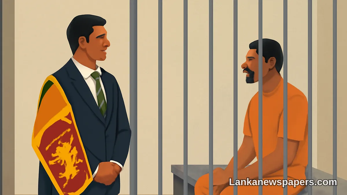 අනෝජන් රඳවා සිටින සිර ගෙදරට ශ්‍රී ලංකා තානාපතිවරයා හමුවීමට යයි