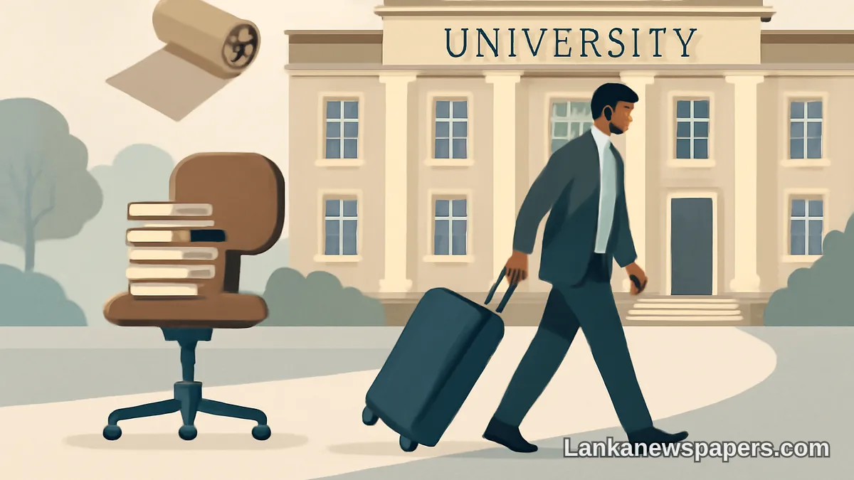 Sri Lanka's Universities Face Academic Exodus as Lecturers Abandon Posts