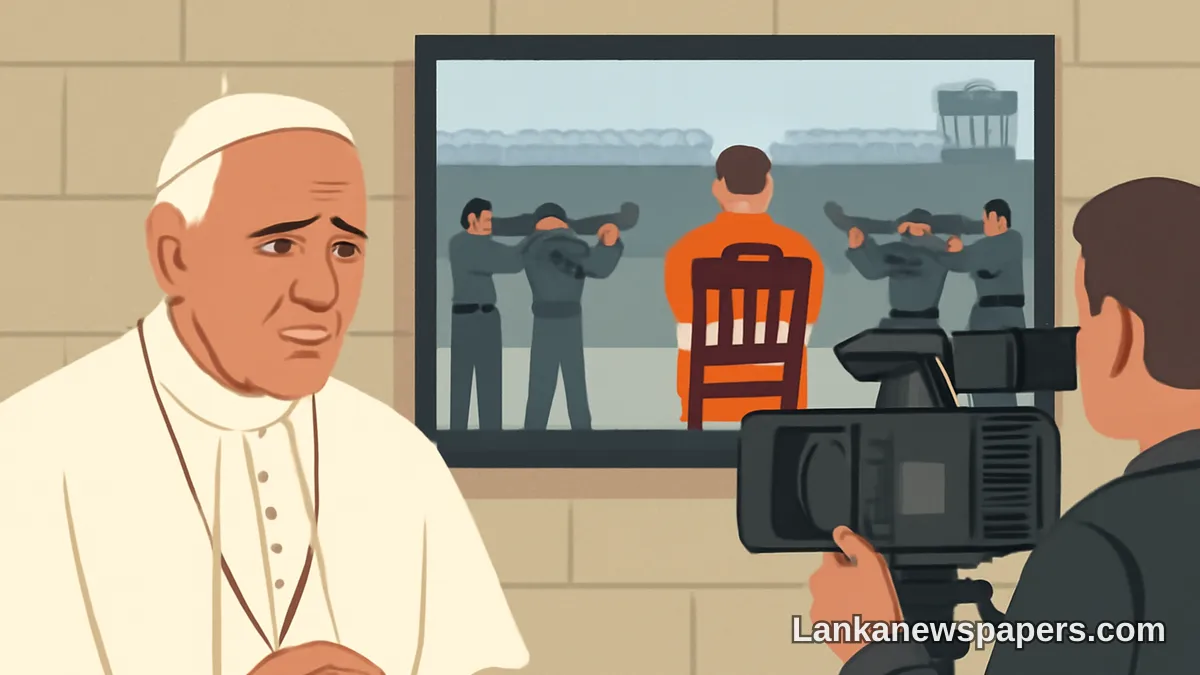 Pope Leo XIV Condemns Death Penalty as US Prepares to Broadcast Firing Squad Execution Live
