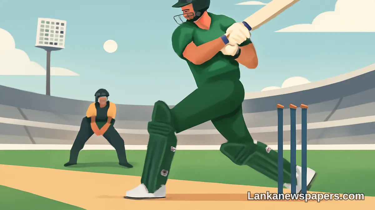 මාස් සාදාකාත්ගේ දීප්තිමත් 96ක් මත පදනම් වෙමින් පාකිස්තානය දෙවන T20Iයේදී ශ්‍රී ලංකාවට එරෙහිව බලගතු 215ක් රැස් කරයි