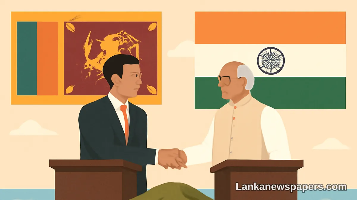 President Dissanayake Asserts India Has Formally Recognised Sri Lanka's Sovereignty Over Katchatheevu