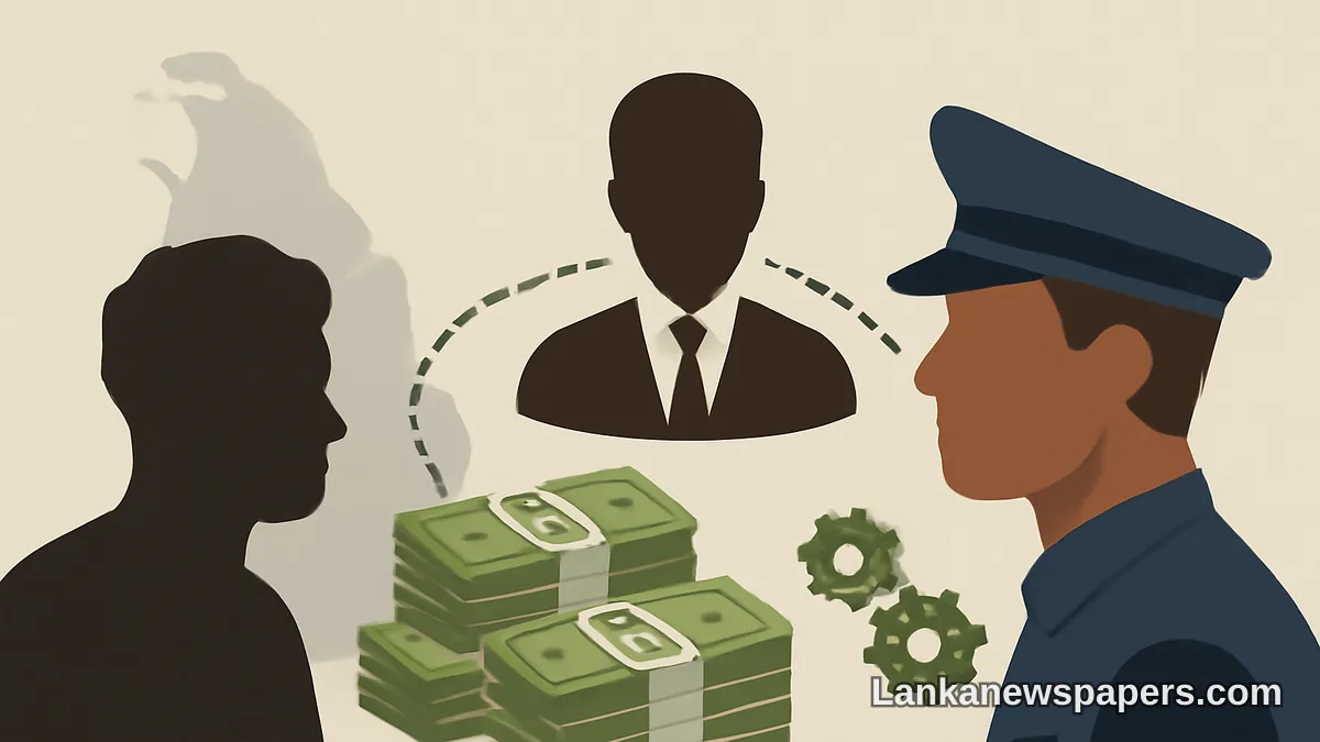 Underworld Money Trail Exposed: Police Uncover Financial Middleman Linking Sri Lanka's Organised Crime Networks