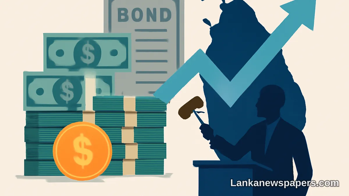 Sri Lanka Launches Domestic Dollar Bond Auction to Raise USD 100 Million