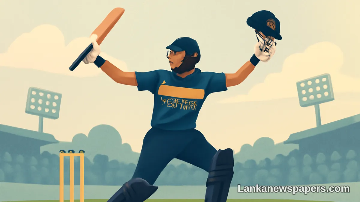 Farhan Shatters Record to Seal T20I Victory for Sri Lanka