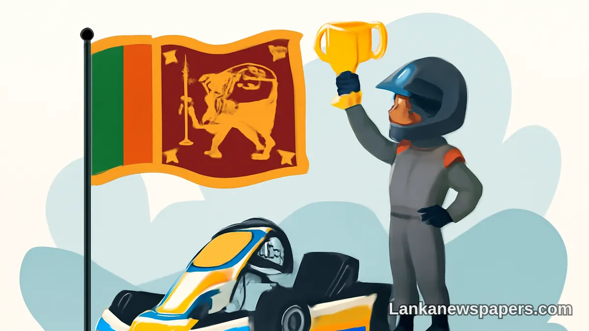 Seven-Year-Old Avish Silva Creates History as First Sri Lankan to Podium at IAME Bambino Cup