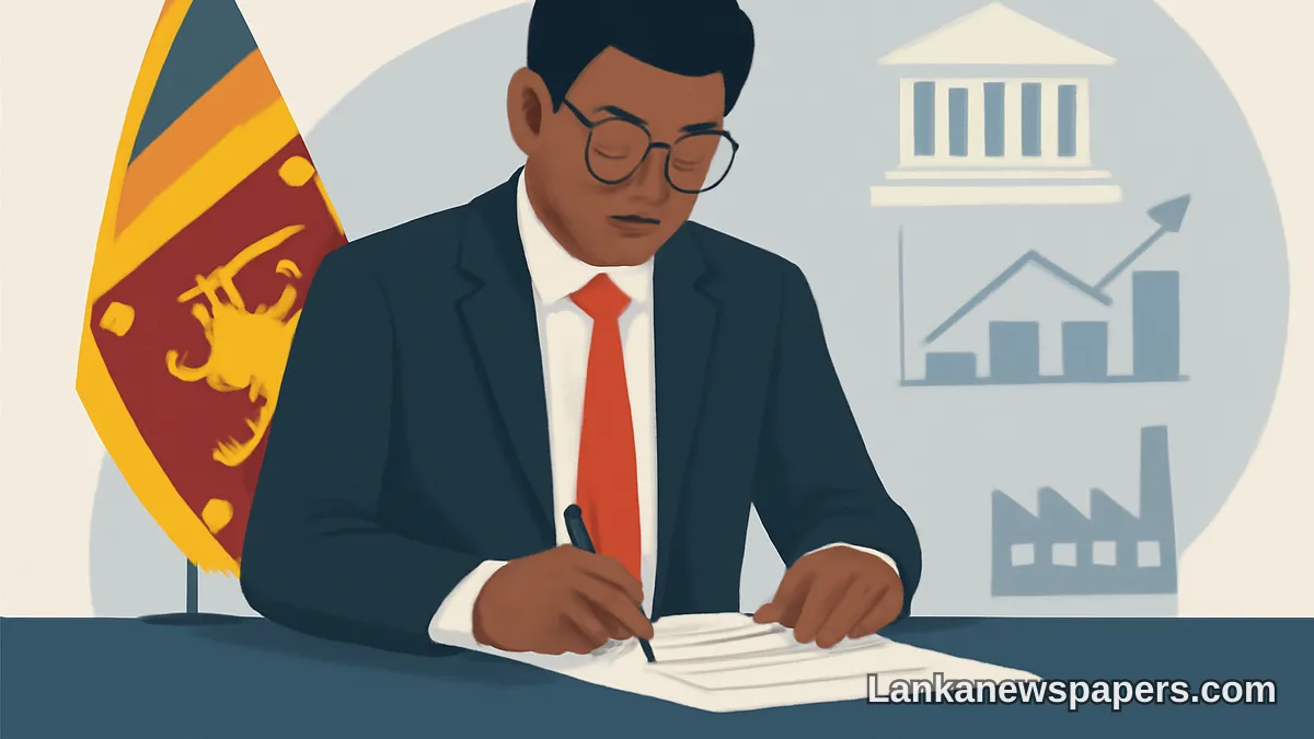 President Dissanayake Sets Timeline for Key Economic Reform Legislation on SOEs and Investments