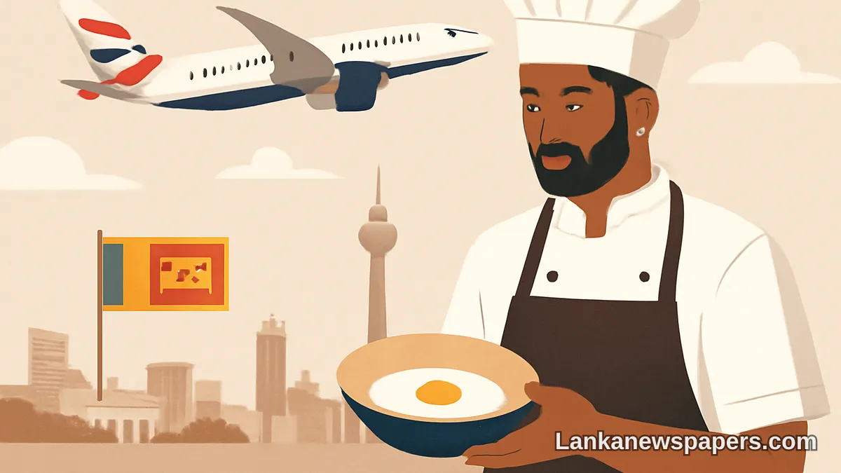 British Airways Partners with Hoppers Restaurant to Mark New Direct Route to Colombo