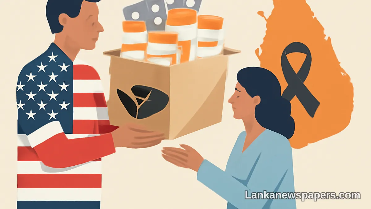 US Charity Donates Rs. 330 Million Worth of Cancer Medicines to Sri Lanka