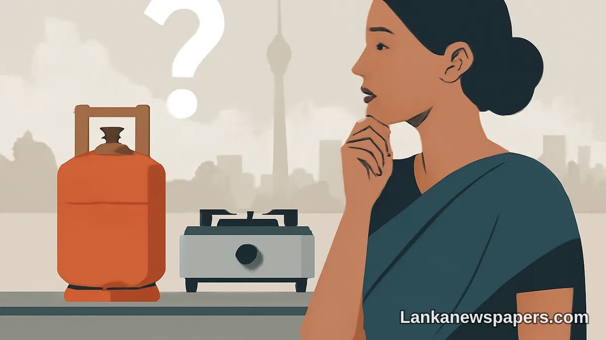 Concerns Rise Over Possible Cooking Gas Shortage in Sri Lanka