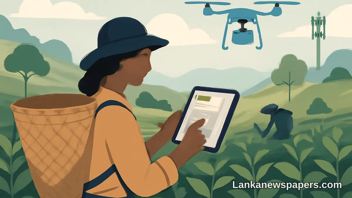 Sri Lanka's Plantation Sector Embraces Technology as Labour Shortages Drive Industry Transformation