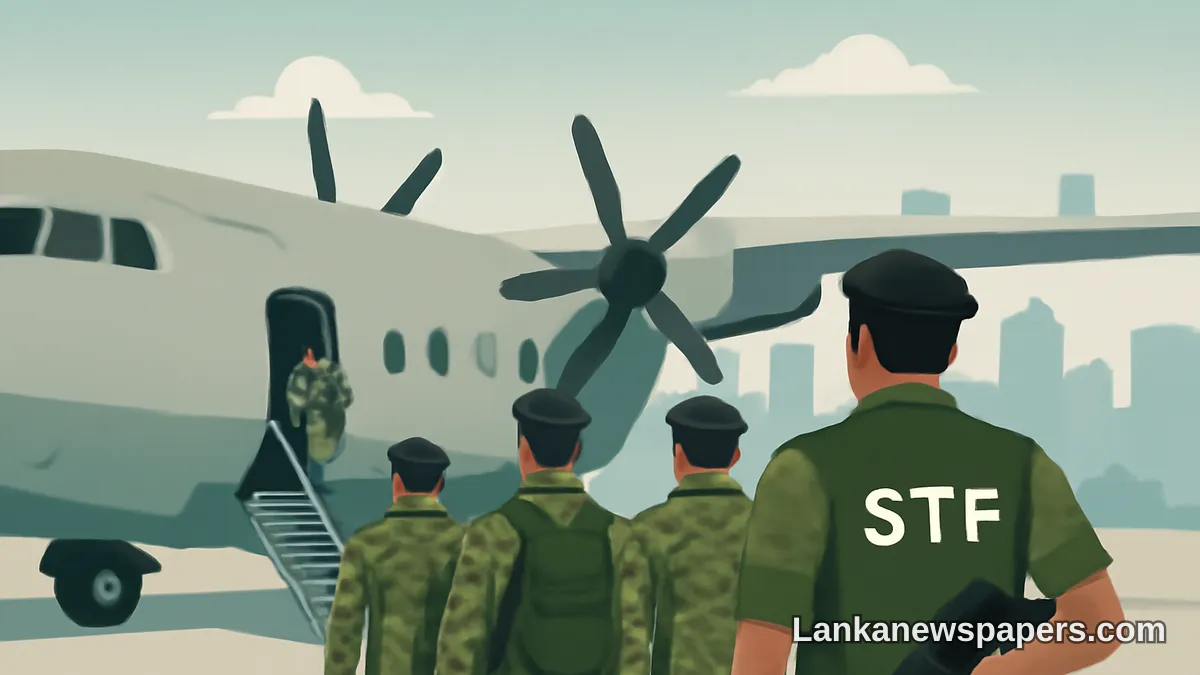 Sri Lanka Sends Nearly 500 Army and STF Personnel to Haiti in Major Security Deployment