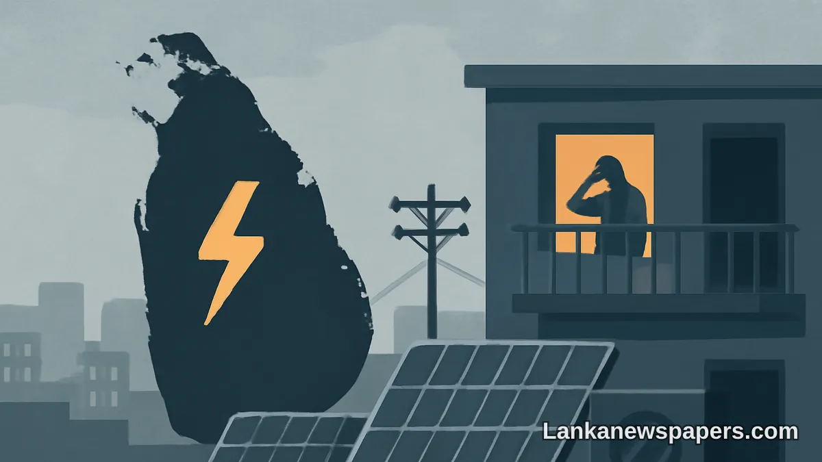 Sri Lanka Plunged Into Nationwide Blackout as Authorities Urge Solar Panel Users to Shut Down Systems