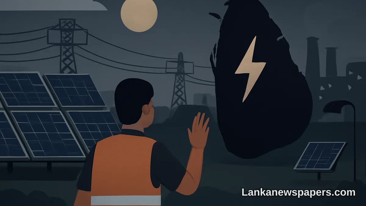 Sri Lanka Authorities Order Solar Power Shutdown During Island-Wide Blackout