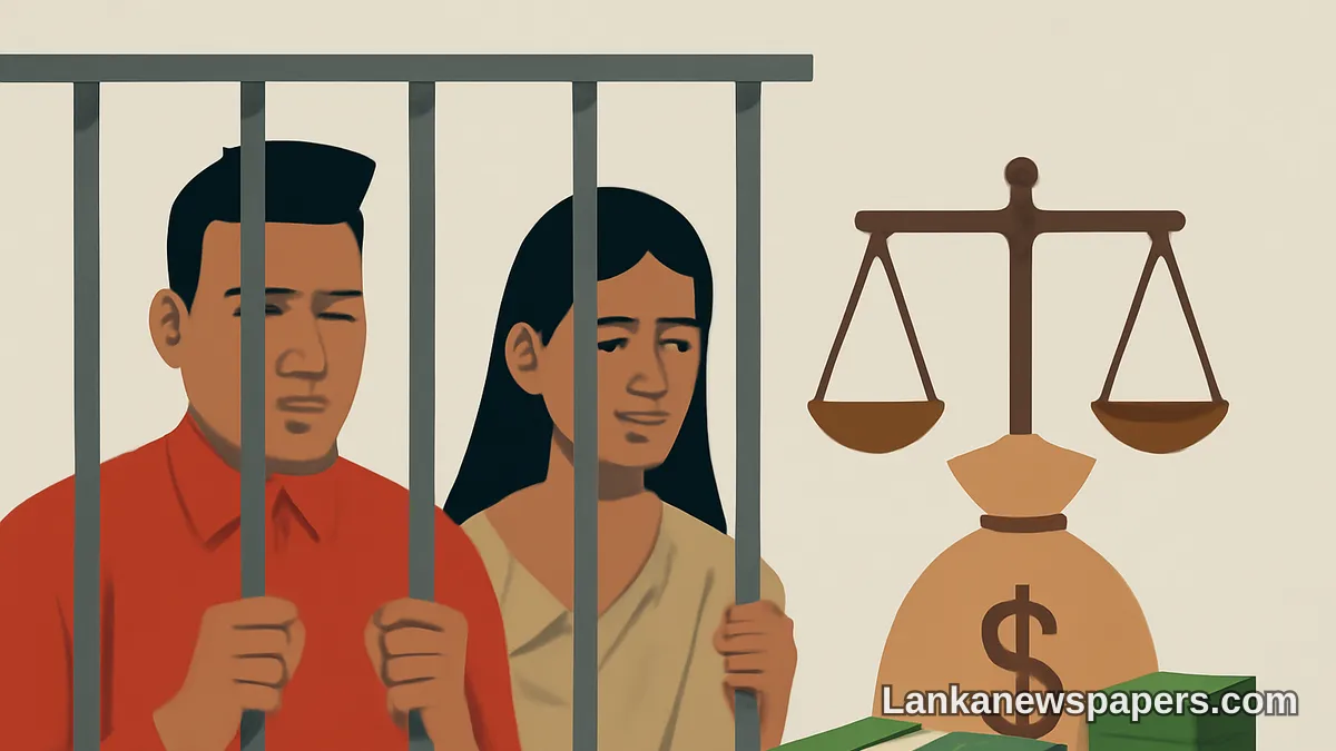 Namal Rajapaksa and Janaki Siriwardena Remanded Until October 23 in Rs. 70 Million Bribery Case