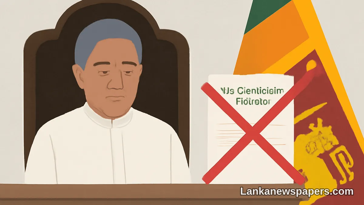 No-Confidence Motion Against Speaker Wickramaratne Put on Hold Indefinitely