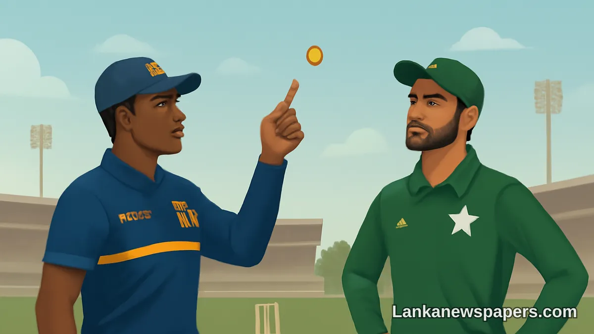 Sri Lanka Win Toss and Opt to Bowl as Pakistan Debutant Saad Baig Steps Into the Spotlight