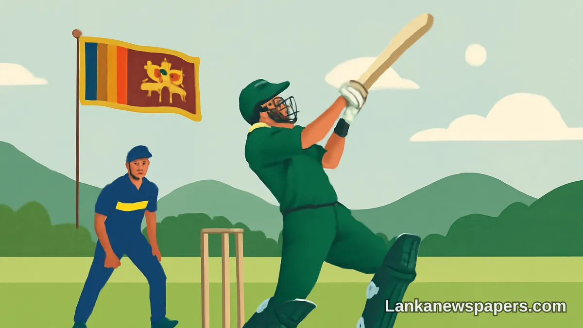 Agha Salman's Century Powers Pakistan to Formidable 306-Run Total Against Sri Lanka in ODI Tri-Series