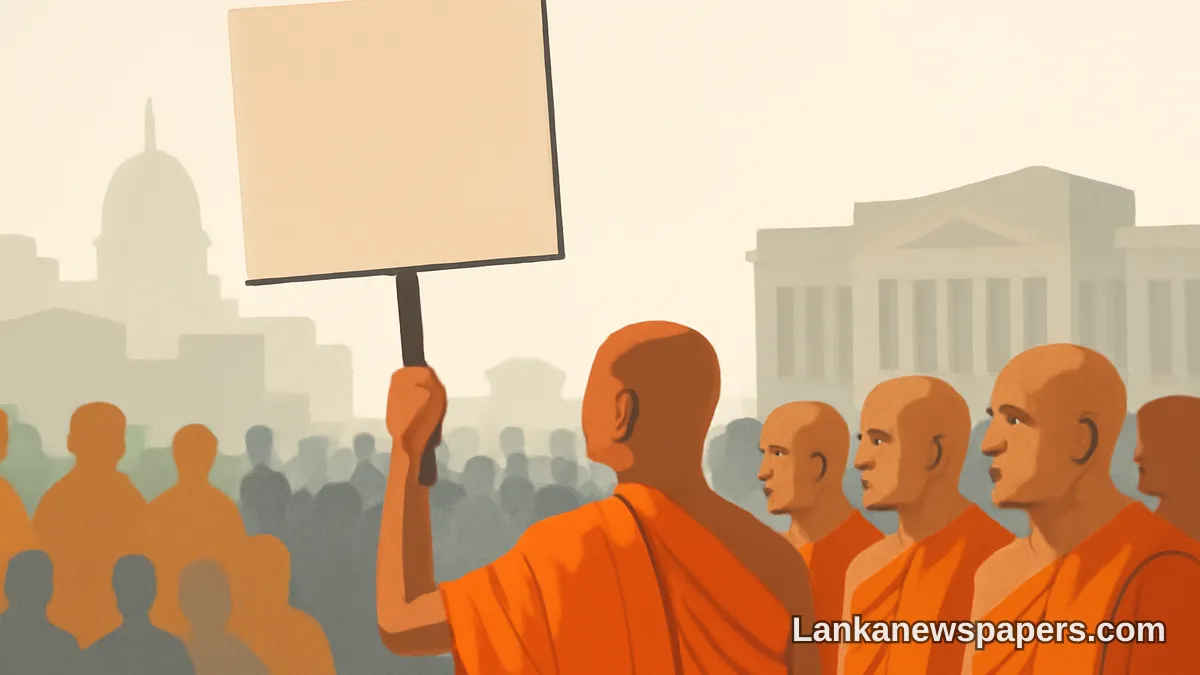 Buddhist Monks Take to the Streets: What Their Protest Means for Sri Lanka's Rule of Law and Economic Future