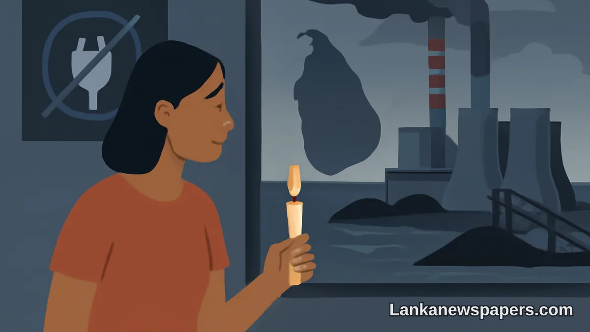 Sri Lanka Enforces Power Cuts as Major Coal Plant Suffers Breakdown