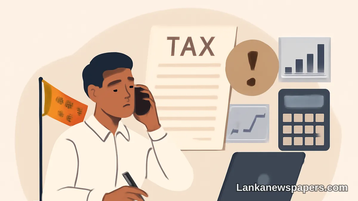 Sri Lanka Tax Authority Issues Urgent Call to 1.2 Million Taxpayers Ahead of November 30 Deadline