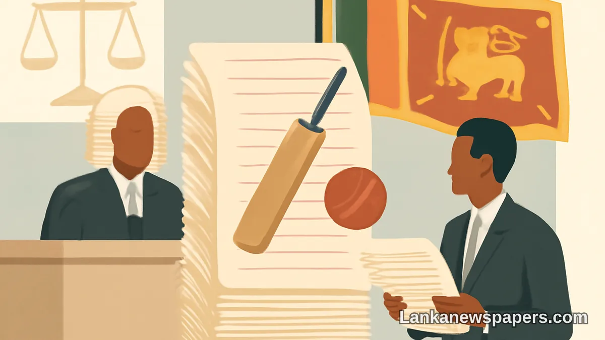 Thirty Petitions Lodged in Court Challenging Controversial Sri Lanka Cricket Bill